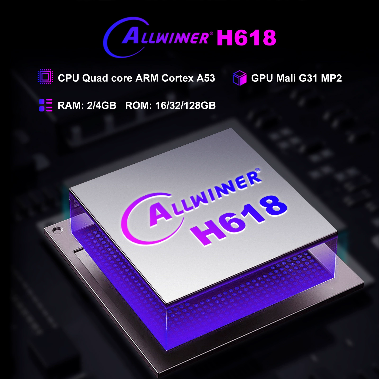 Иностранная торговля кросс-бордер спот H96Max Android сет-топ-бокс H618Plus ТВ-бокс Android 14