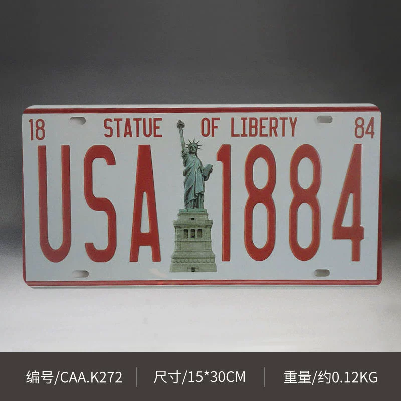 Retro creative wall pendant, decorations, American style