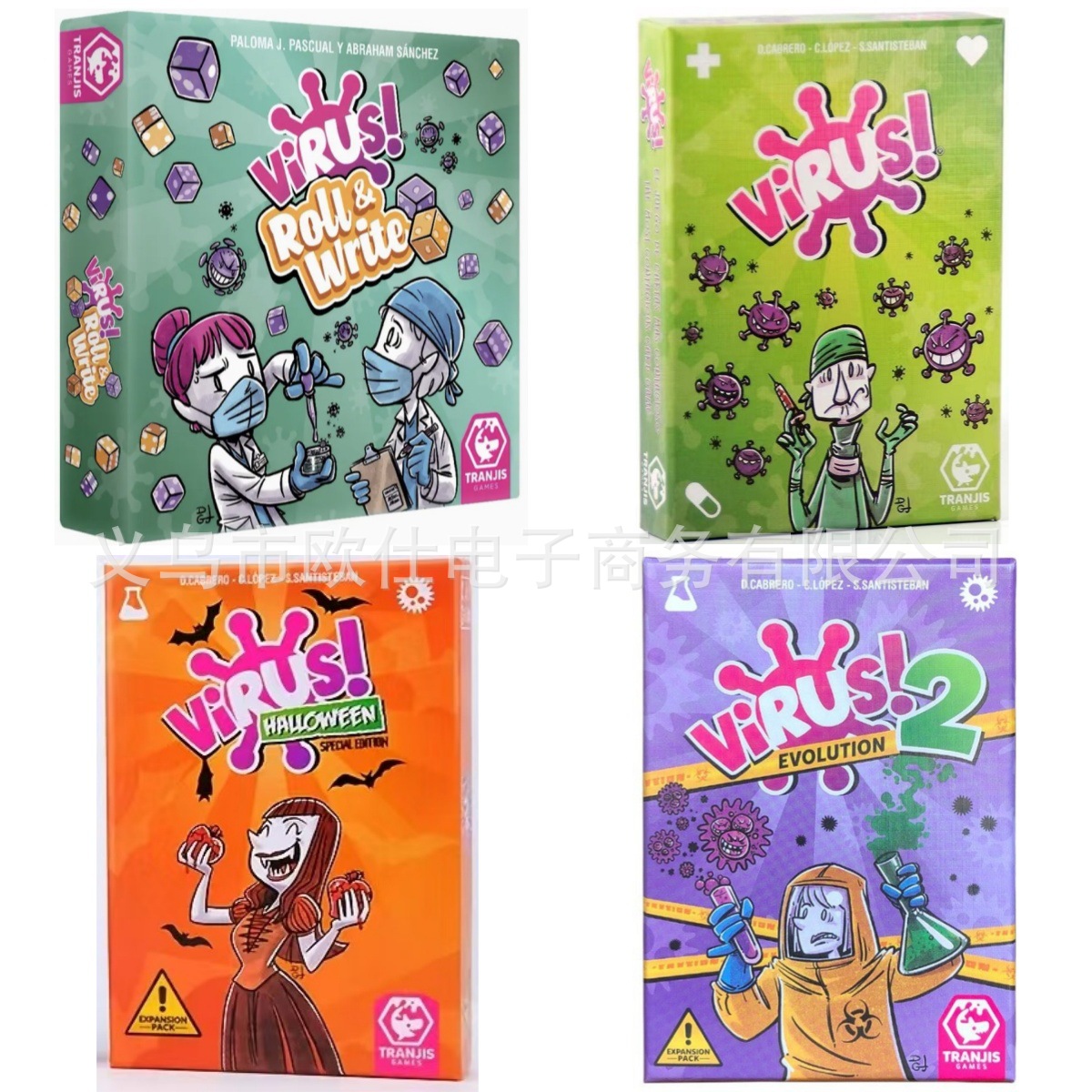 New English Version Goliath Virus! Virus Infection Card Game Party Entertainment Cards