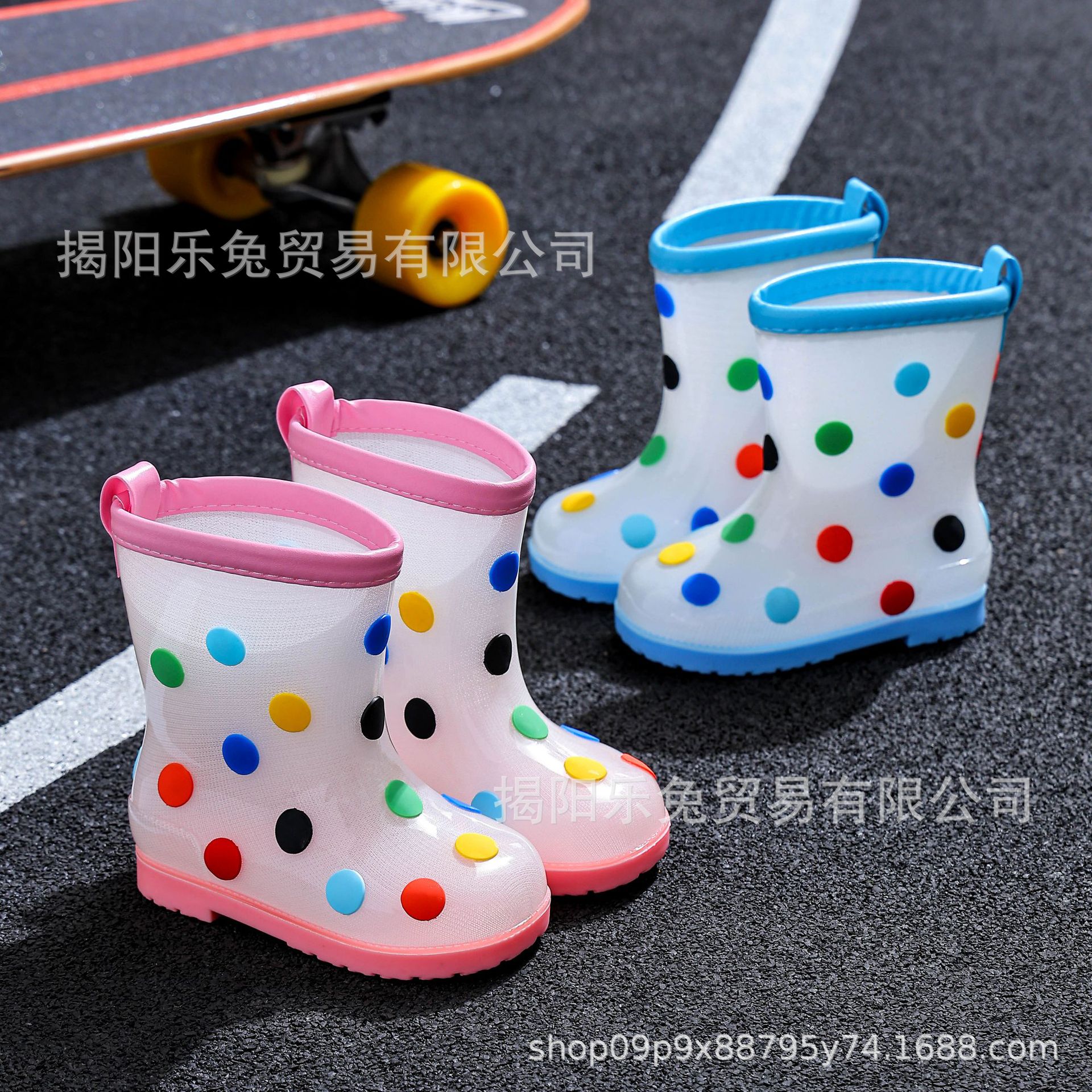 Children's Rain Boots, Fashionable Waterproof Shoes, Four-Season Wading Travel, Outdoor Play, Adventure Fishing, Comfortable, Lightweight and Fashionable Shoes