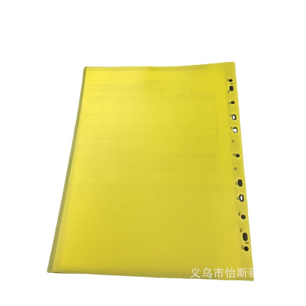 Custom plastic PP material with 11 -hole folder PP folder PP…