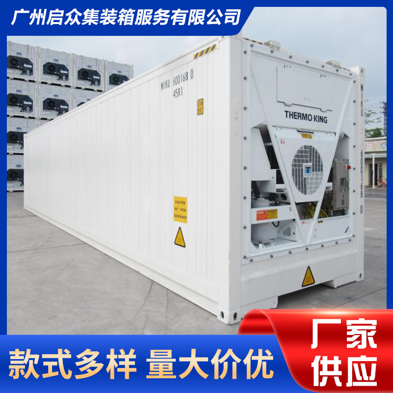 全新40英尺冷藏集装箱 美国冷王制冷机组冻库保鲜库海运集装箱