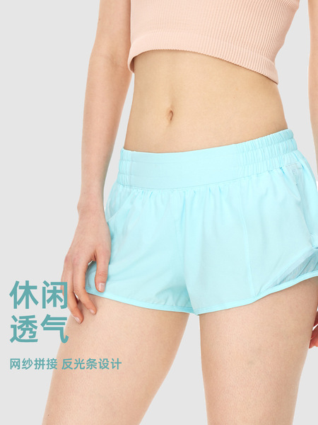 Quick dry breathable sports shorts for leisure