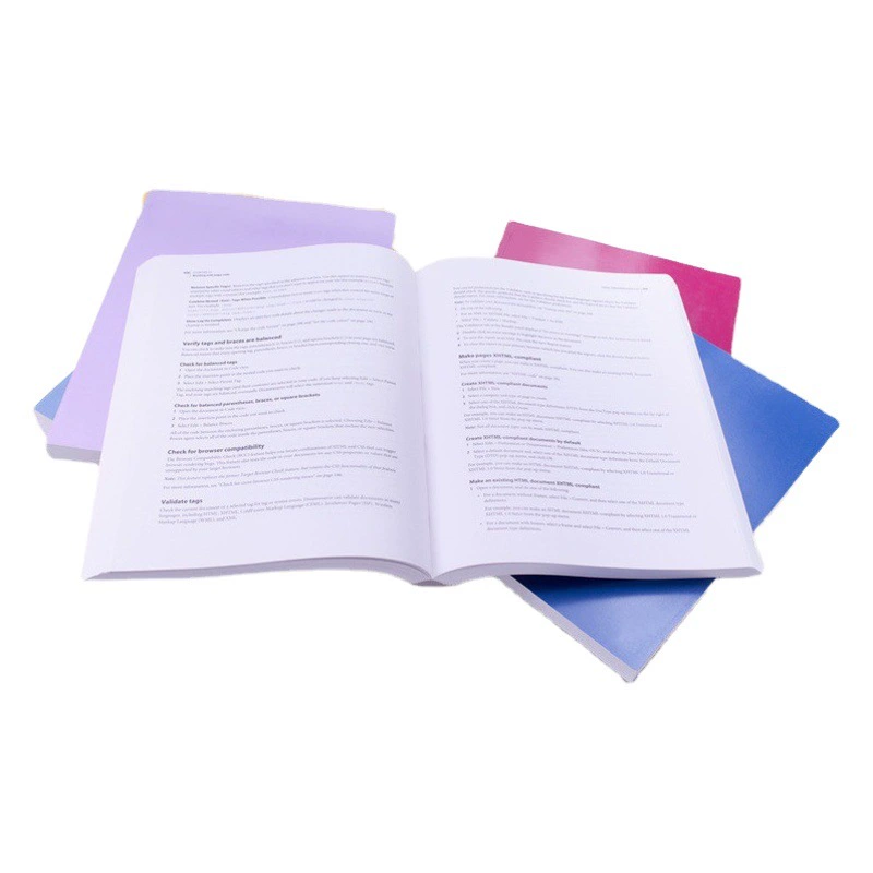 Печатные материалы онлайн черно-белый переплет A4 книжные копировальные материалы быстрая печать цветная Образование Учебное заведение