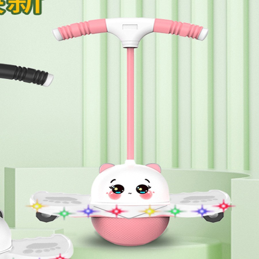 Pelota de salto de juguete para niños bola elástica jardín de infantes Bola de rebote salto elástico adulto fitness equilibrio Bola de salto