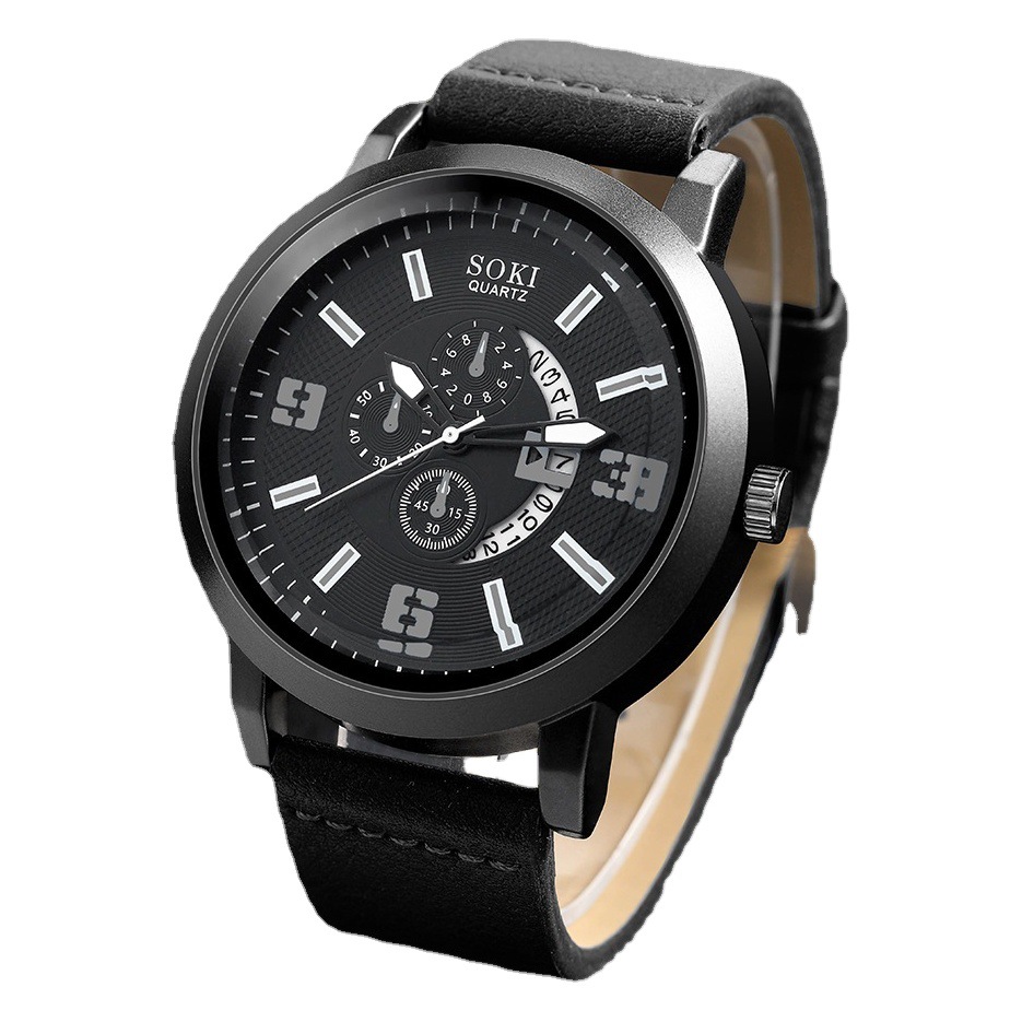 Nuevos hombres de negocios de aleación reloj de cuarzo s joyería traje SOKI reloj de moda AliExpress deseo al por mayor