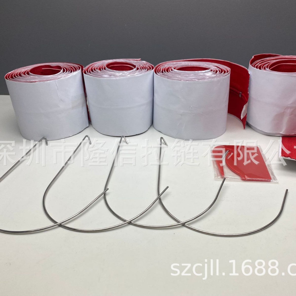 背胶拉链，自粘拉链，Adhesive zipper，