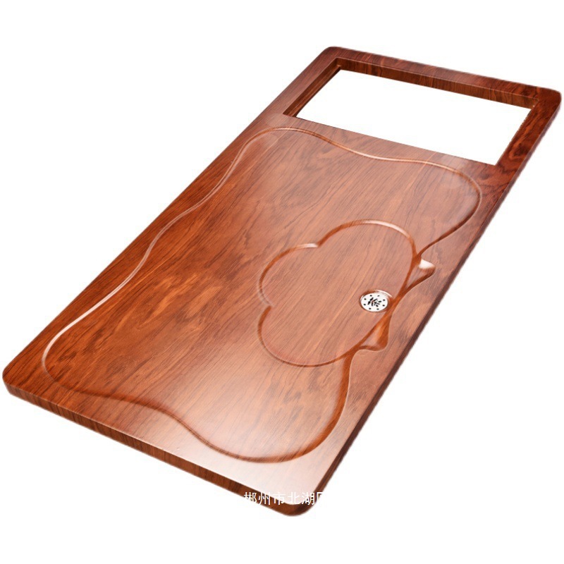 Fábrica de venta directa mesa de té de madera sólida de oficina doméstica mesa de té mar de té conjunto de té kung fu grande y medio directo