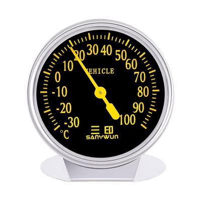 Car thermometer – size - high-temperature-base-model-100-degrees-diameter-7cm