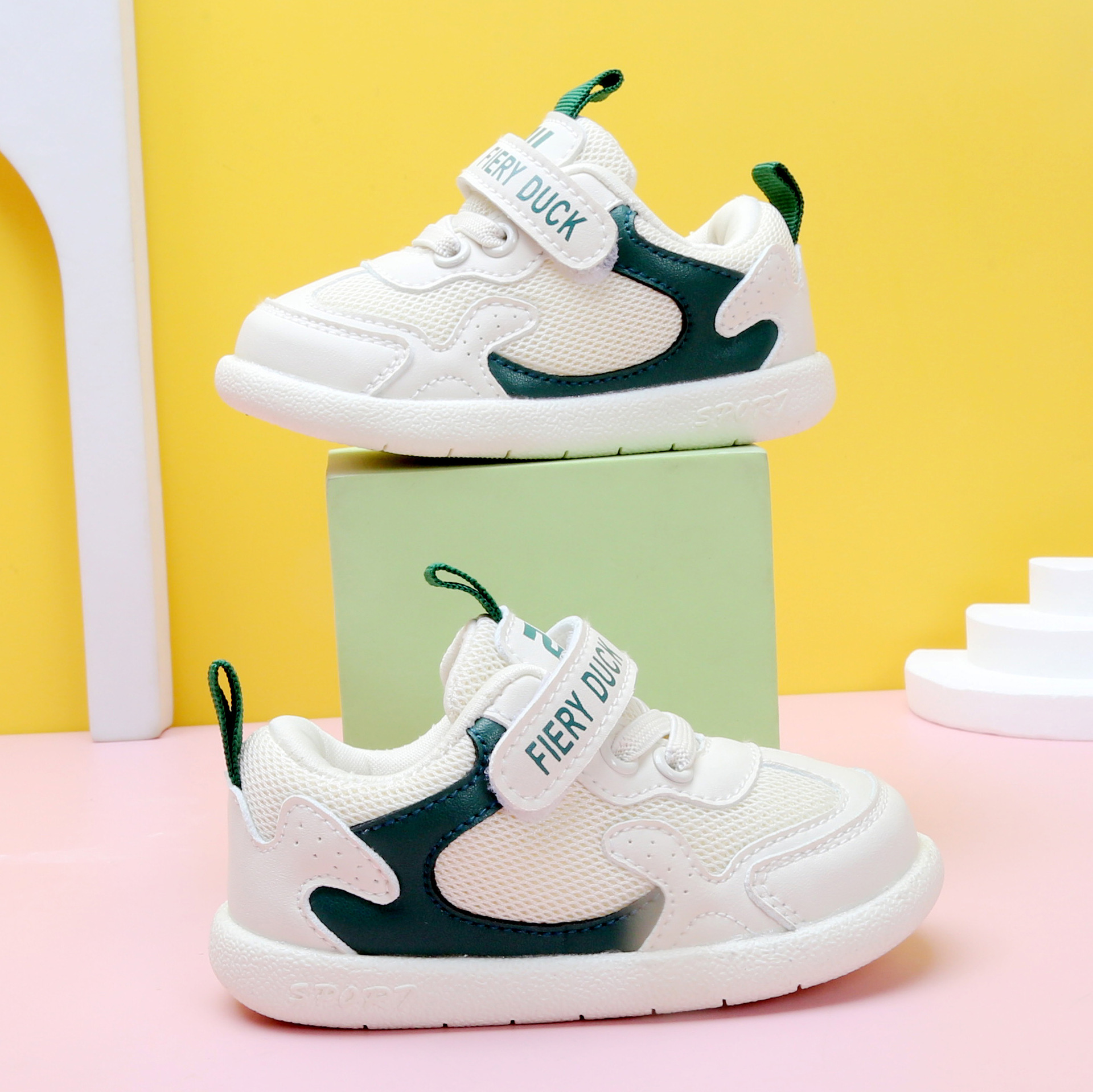 Small Boys Shoes Children's Dual -net Spring And Autumn Small