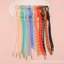 网红彩色编织挂绳车钥匙扣挂件公仔玩偶可diy装饰手机壳包包挂饰