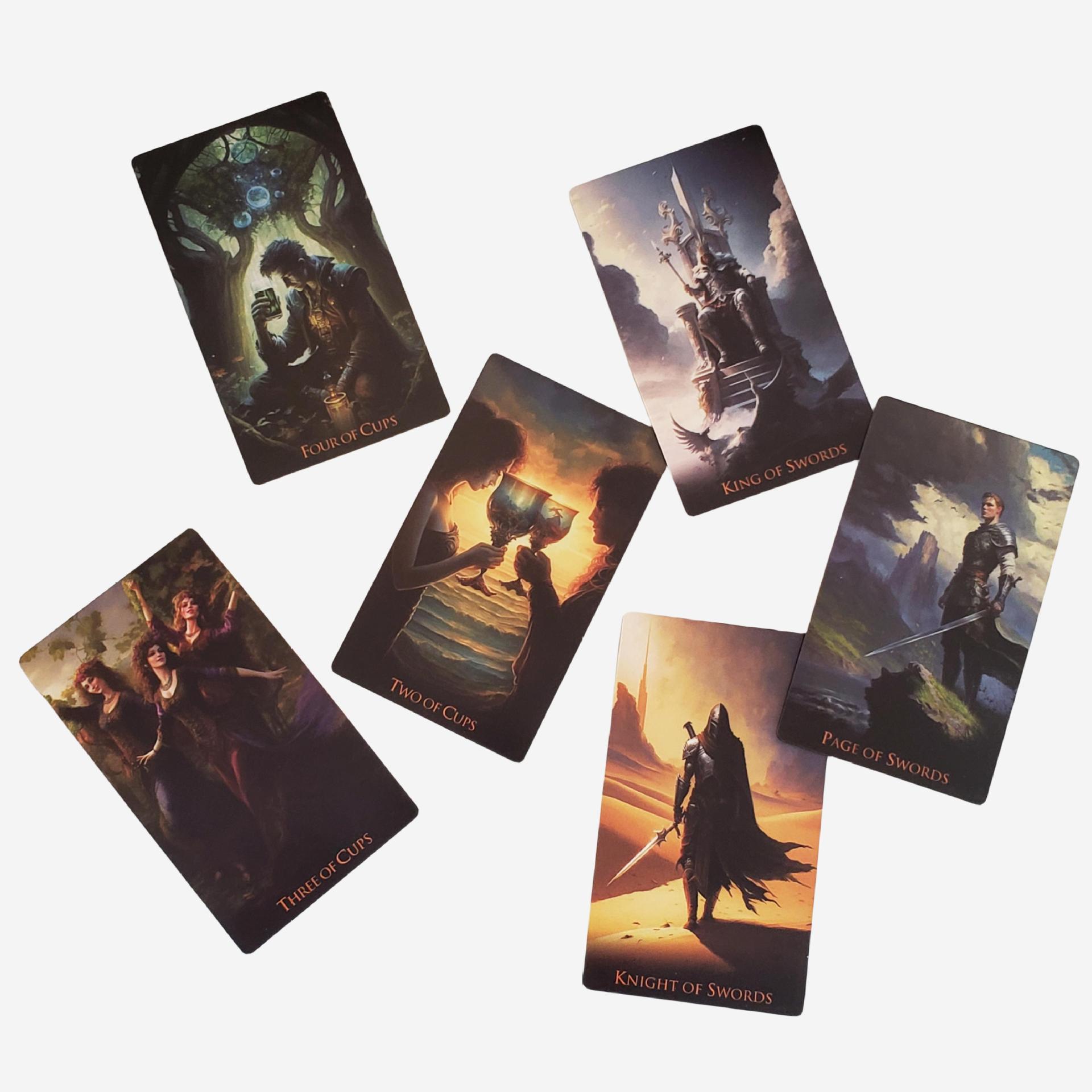 Neues Modell 2023: 12×7 Weird World Tarot-Brettspiel – Freizeitkartenspiel – Grenzüberschreitender Verkaufsschlager_voghion.com