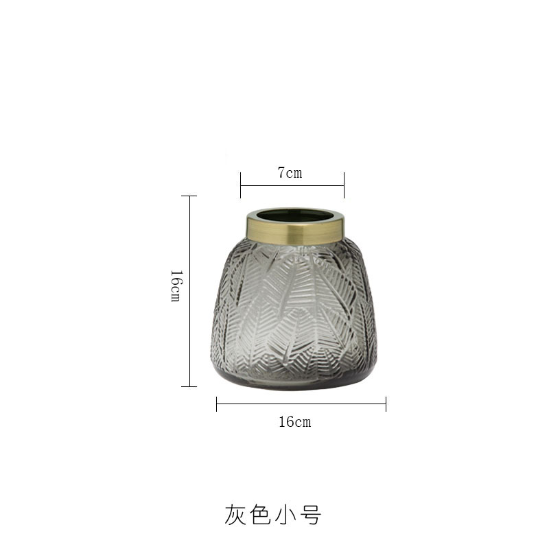 회색 잎 스몰 사이즈
