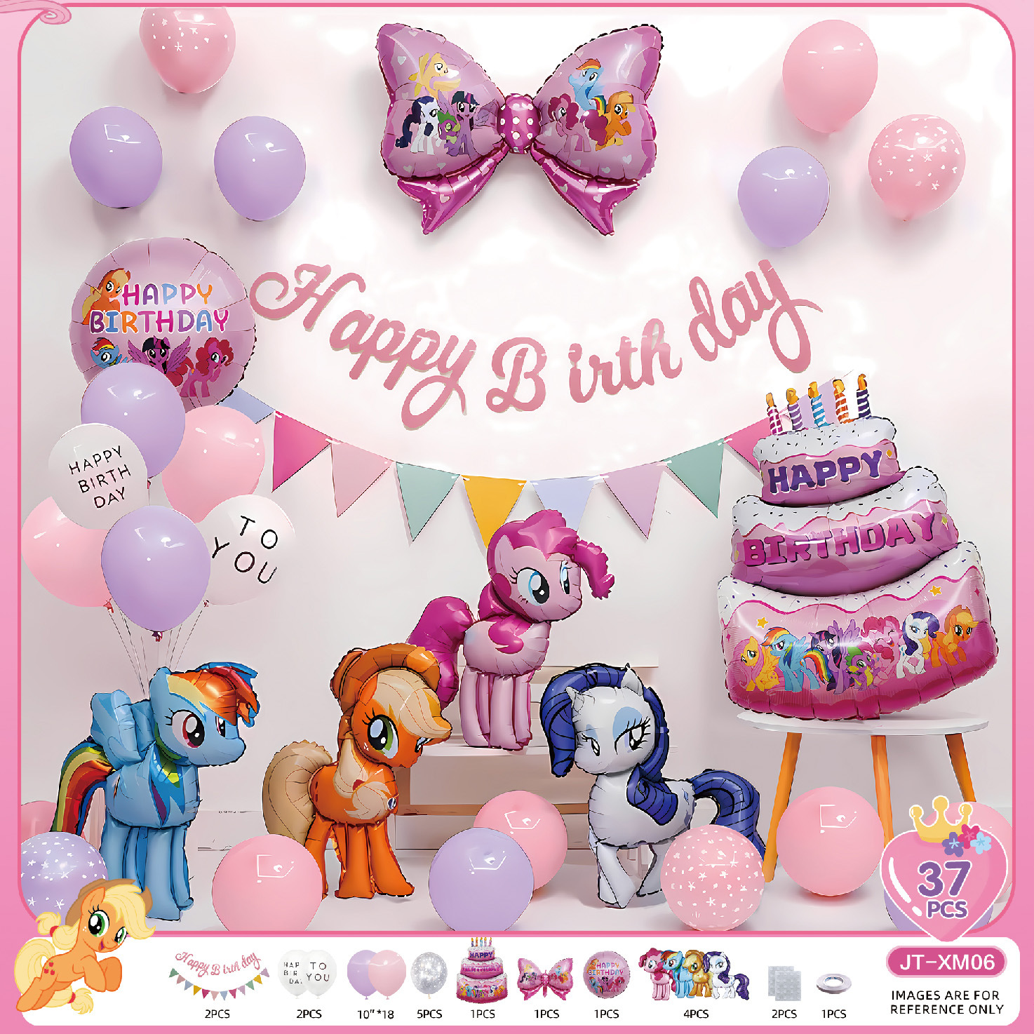 Colomi escenario de cumpleaños para niños decoración de niñas globos familia simple fiesta sensación de ceremonia pared de fondo