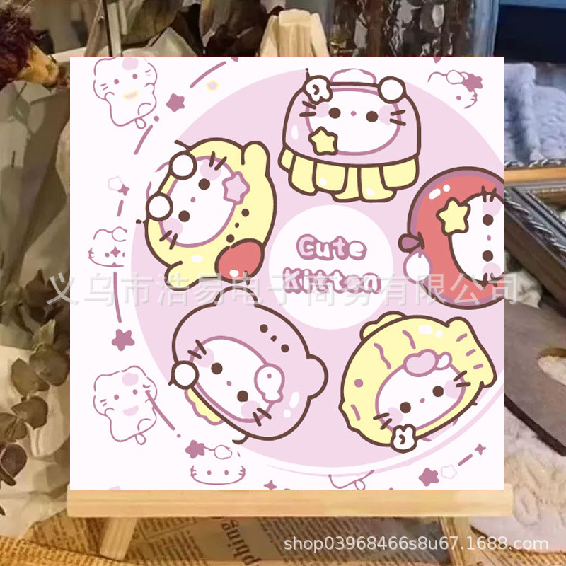 LL275 / 20*20cm paint+brush+backing board