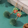 Christmas earrings, pendant, creative gift, European style, wholesale