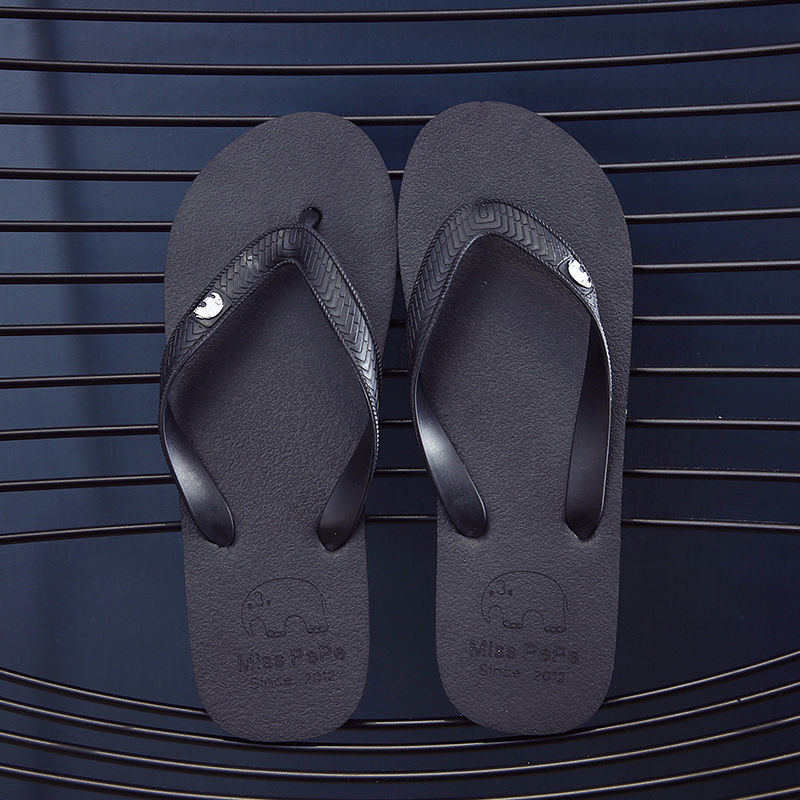 Chanclas de verano de los hombres de moda de suela gruesa antideslizante de suela blanda sandalias de los hombres personalizados resistentes al desgaste zapatos de playa al aire libre de moda