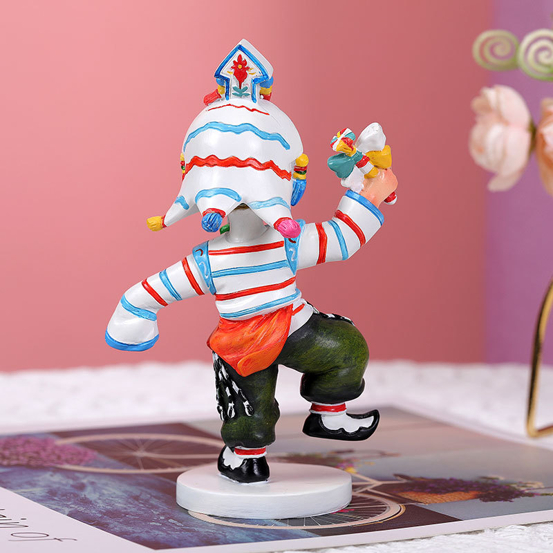 Boutique Xizanga ópera sacudiendo la cabeza muñeca hecha a mano muñeca decoración del hogar accesorios del coche Xizango nacional característico recuerdo