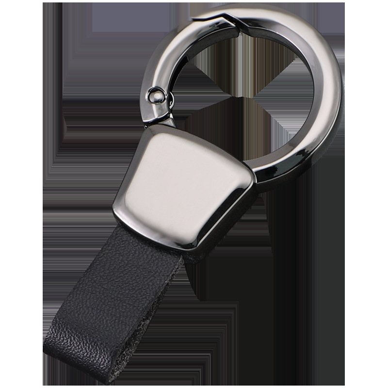 Láser láser llavero de coche colgante llavero de cuero para hombre logotipo del coche llavero de alta gama colgante de coche creación