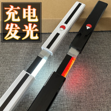 火影忍者宇智波佐助草雉剑剃剑COS道具发光充电武器玩具儿童木刀