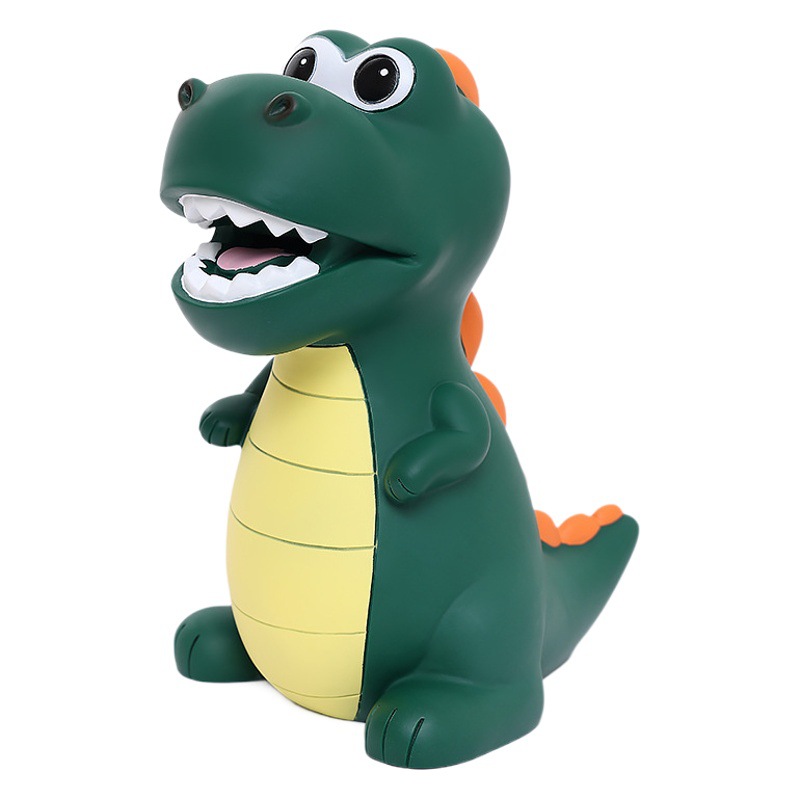 Venta caliente transfronteriza gran capacidad dinosaurio hucha alcancía decoración gran vinilo resistente a la caída regalo de los niños