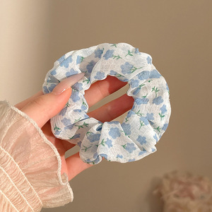 Anillo de cabello perezoso coreano cuerda de cabeza intestino grande niñas de alto nivel de la sensación de cabello de alta elasticidad correa de cabello de cabello super grande