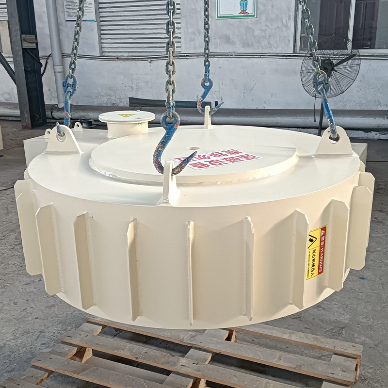 盘式选铁器强磁除铁器RCDB电磁除铁器盘式悬挂式电磁除铁器