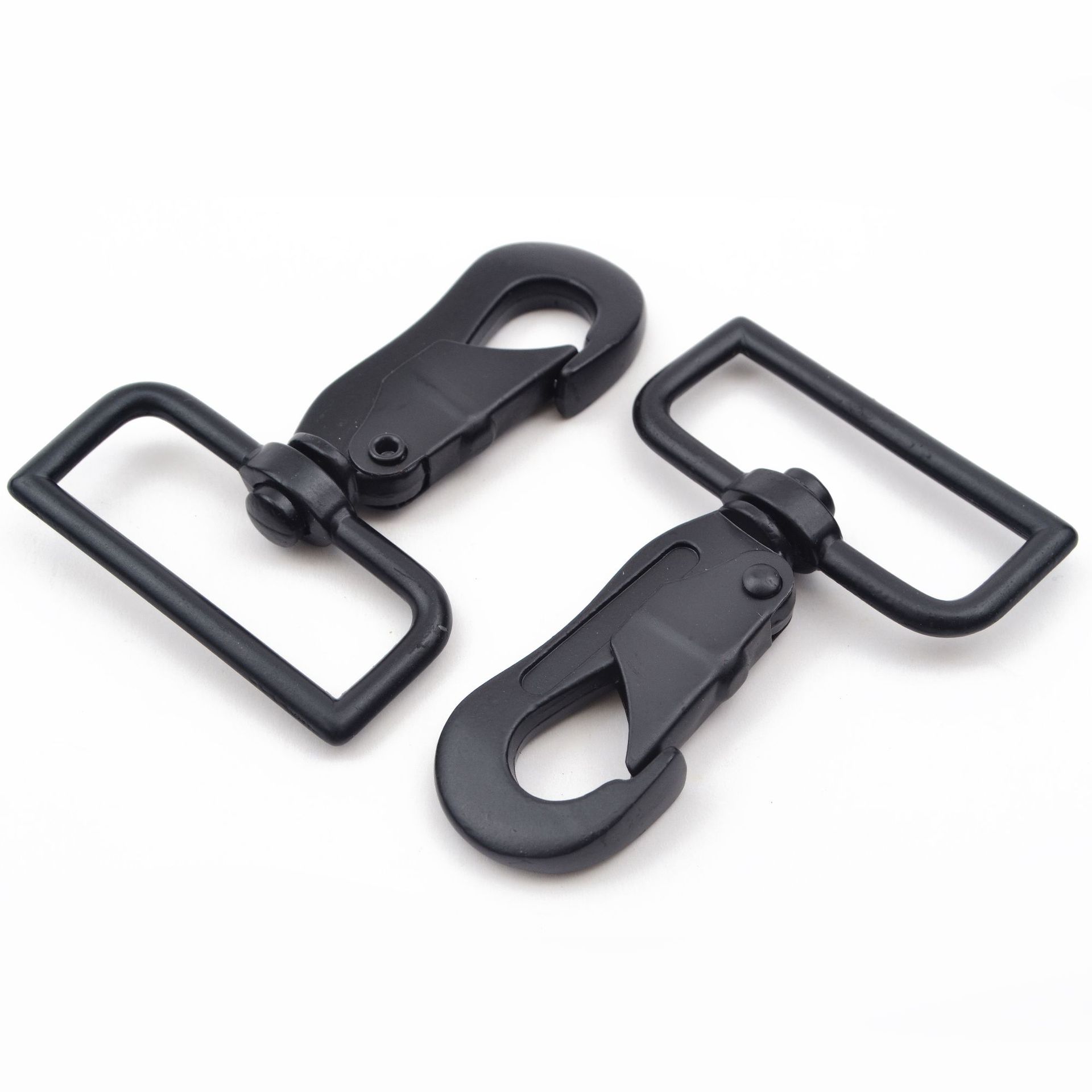 加厚合金金属狗扣旋转钩扣榄扣加厚织带勾扣压扣皮具五金钩扣