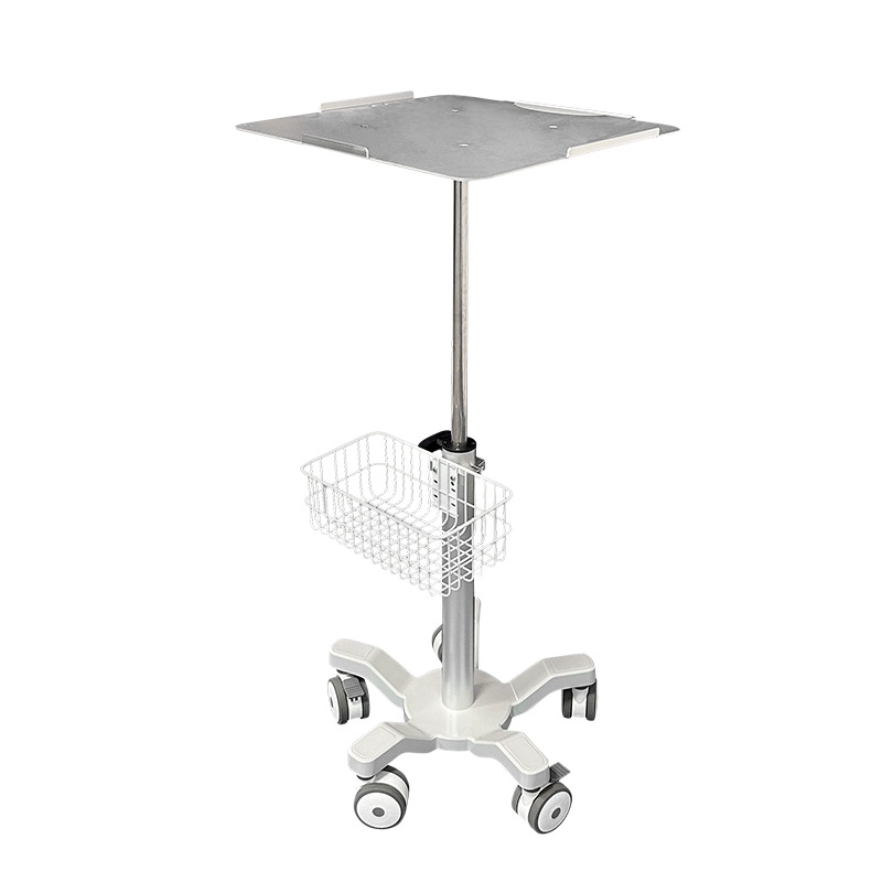 呼吸机心电图胎监除颤仪空气波理疗仪高流量移动支架推车设备车