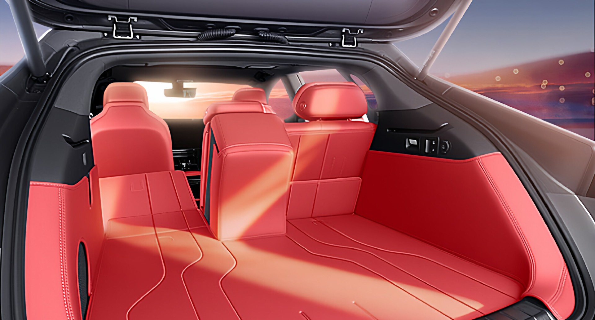 Suitable for Denza Z9Gt Trunk Mat, Full Surround 26-Model Car Trunk Mat Modification Decorative Accessories 24 Models