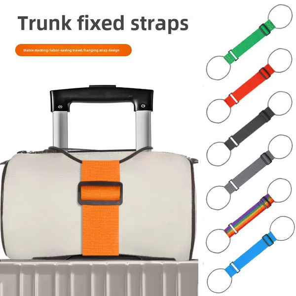 Cross-border factory luggage packing belt travel bag fixed hanging belt luggage elastic rope binding belt luggage binding belt