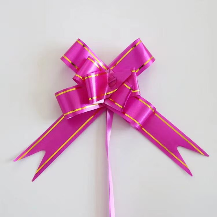 N ° 18 flor tirada a mano regalo de Navidad embalaje corbata flor decoración de la boda vacaciones cinta tirar flor fábrica al por mayor