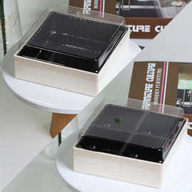 网红水蜜桃雪媚娘蛋黄酥木盒蛋糕木质盒子泡芙盒肉松小贝包装盒