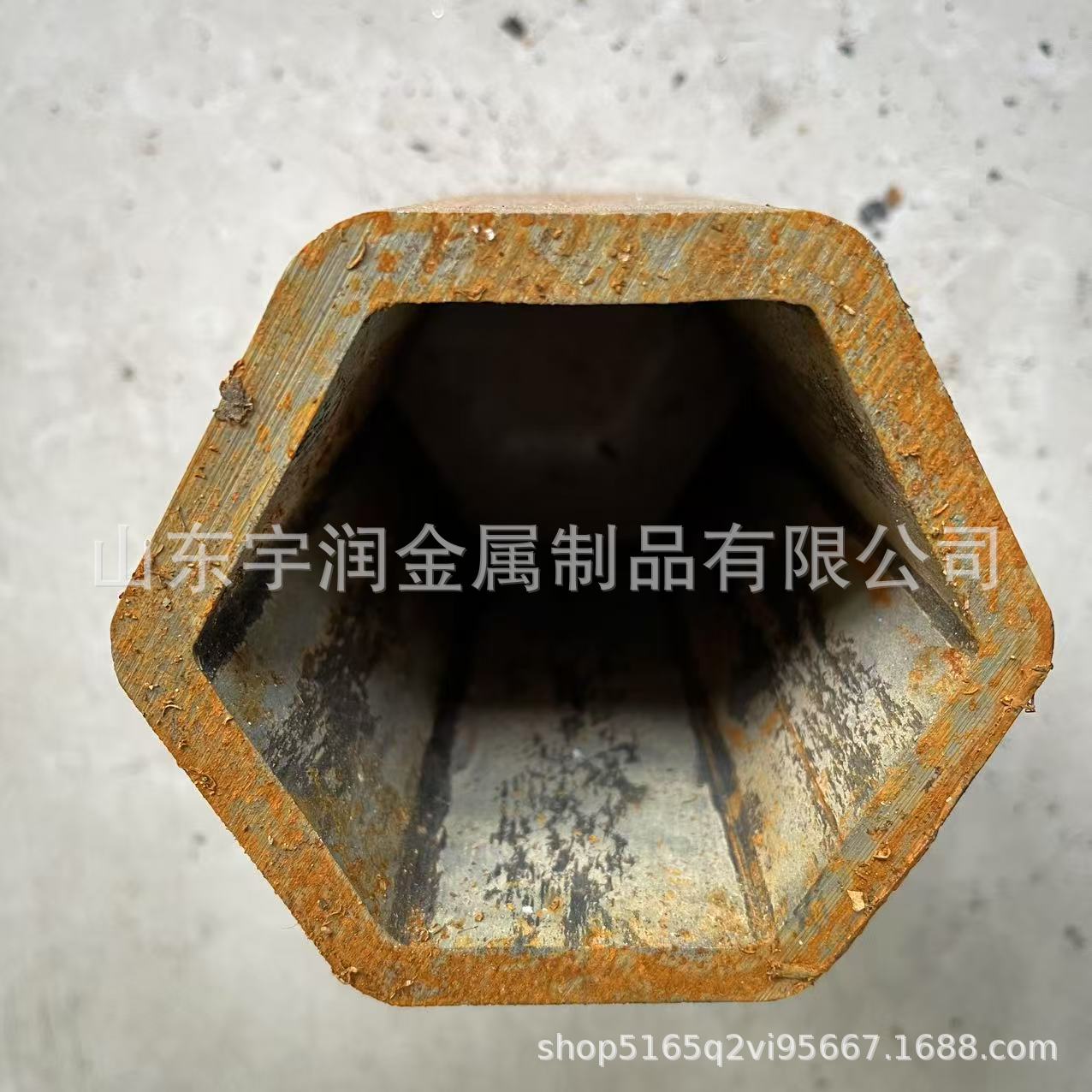 Q345B异型钢管 六角吹氧管 中空六棱六角钢管 厂家供应保尺寸