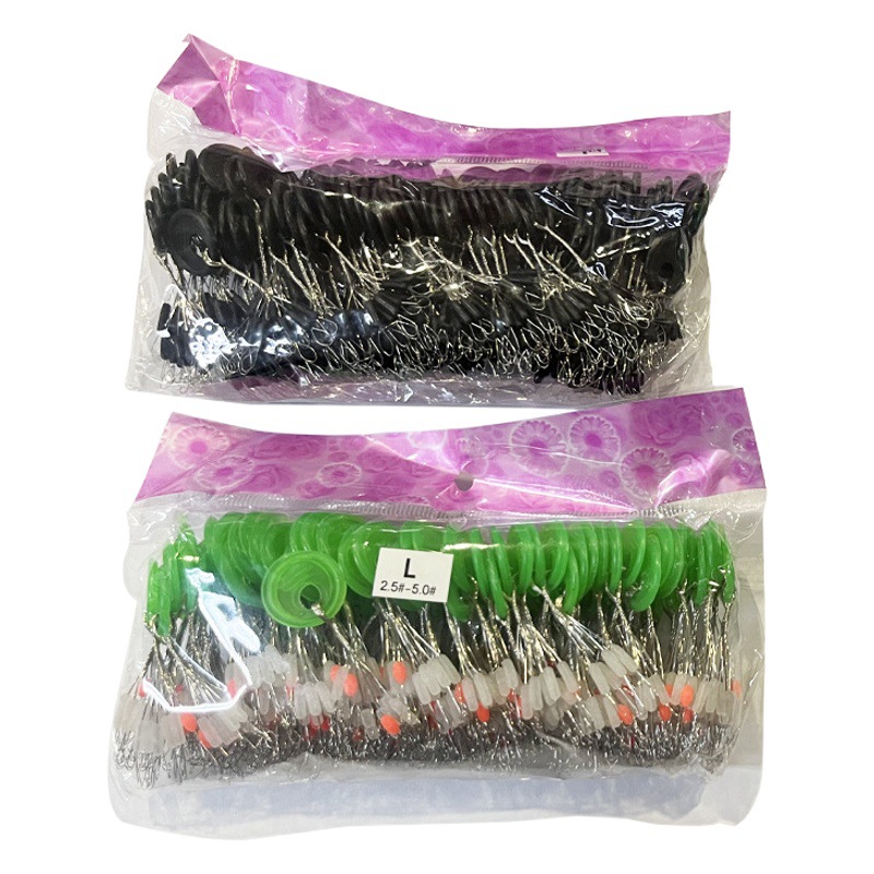 Space Bean Black Transparent Silicone Bean Fishing Gadget Straight Column Olive Bag Bulk Space Bean