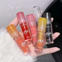 Gegebear Gogo Bear Фруктовый экстракт Масло для губ Восполняющий фруктовый вкус Цвет Уход за губами Пухлые губы Увлажняющее масло для губ