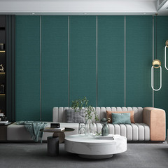 2021 new 5D stereoscopic TV background wall soft pack wall panel deer skin velvet wallpaper living room bedroom striped wallpaper