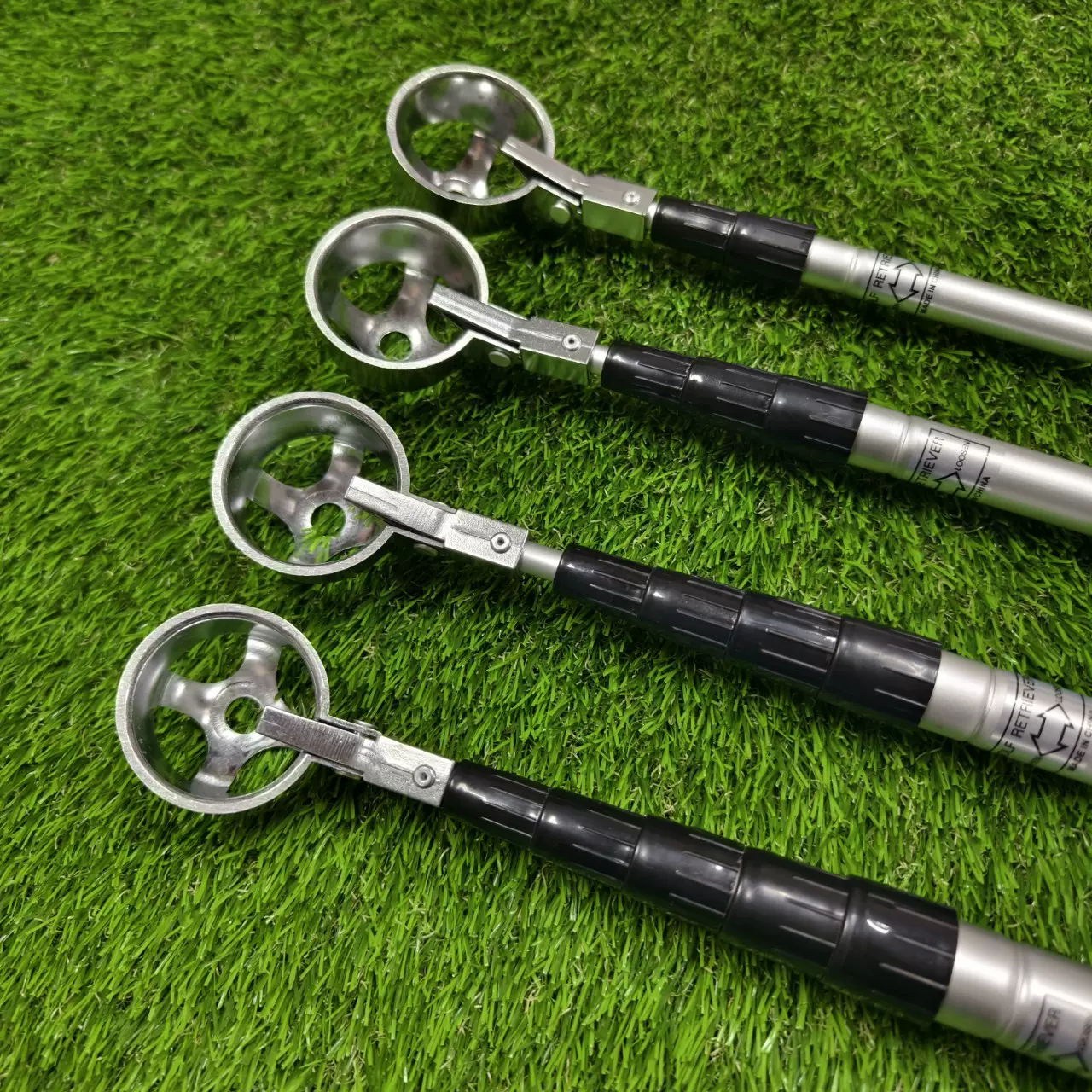 高尔夫捞球器 捡球杆 高尔夫用品 高尔夫配件 3节9尺铝合金捡球器