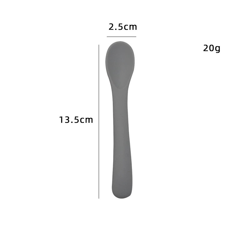 Cuenco de suplemento alimenticio de silicona cuenco de calabaza cuchara de silicona redondo para niños vajilla de entrenamiento de alimentación resistente a las caídas cuenco de silicona para niños