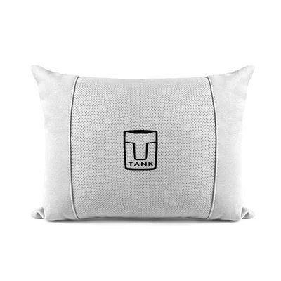 Headrest, car headrest lumbar tank - beige-waist-one