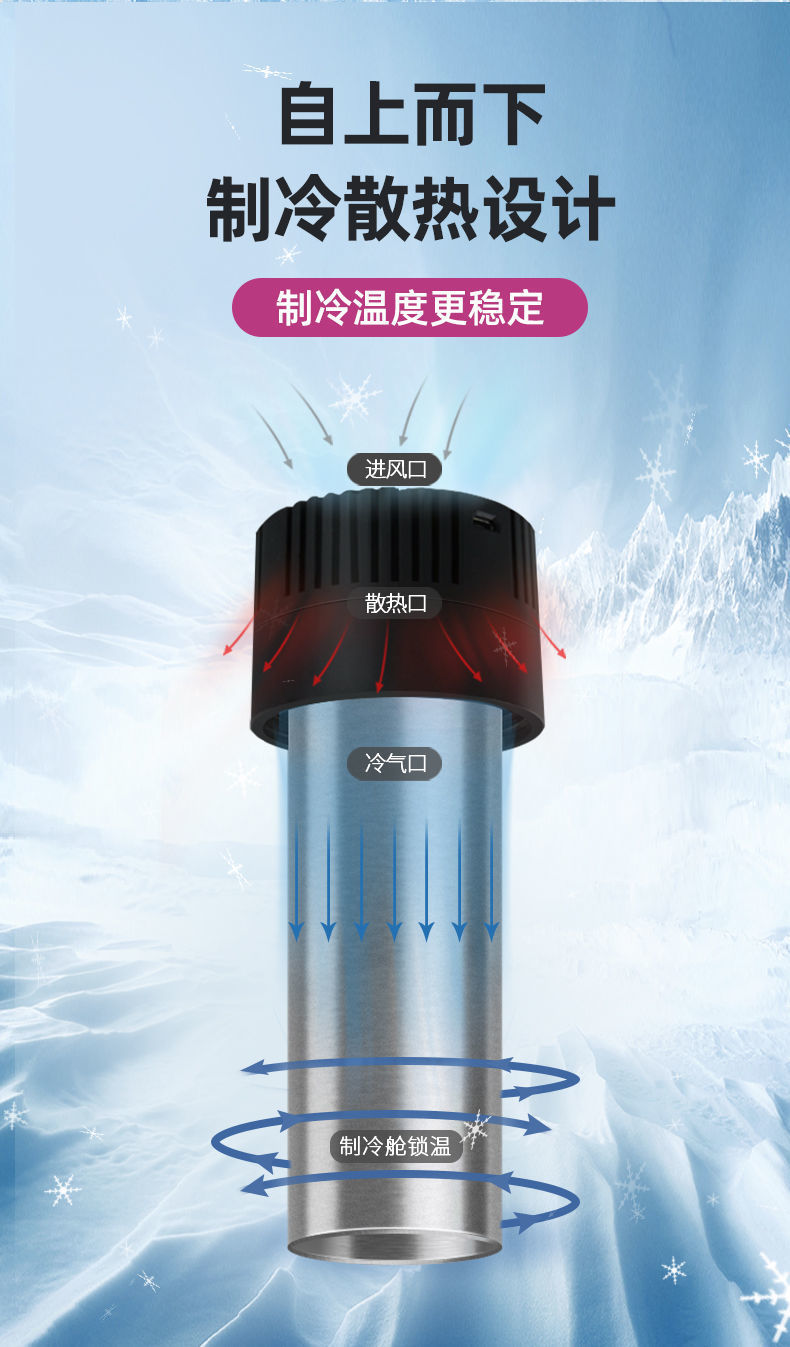 Secret box insulin refrigerated box portable travel car mini refrigerator small mini medicine portable refrigeration
