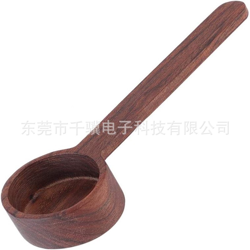 블랙 호두 커피 긴 숟가락