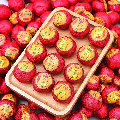 Wholesale Xinhui Small Green Tangerine, Dried Tangerine Peel Sheng Pu-erh Shou Pu-erh Small Green Tangerine Tea, Specialty Tangerine Peel Tea 500g