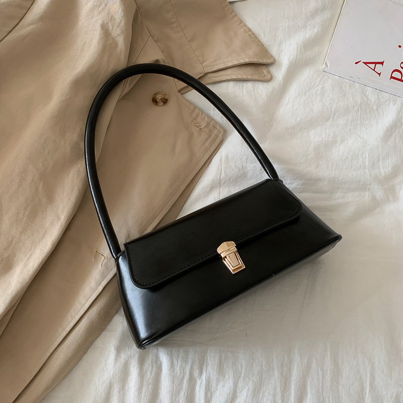 High-end French Niche For Women, 2019 New Fashion Retro Handbag, Baguette Underarm Bag, Versatile And Stylish Bag_voghion.com