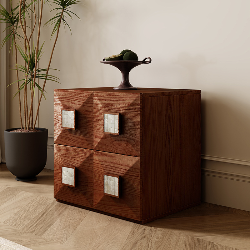 Gabinete combinado de módulo de estilo antiguo sala de estar armario de almacenamiento multifuncional sofá armario lateral estilo retrógrado francés mesa de cabezal de cama armario de televisión