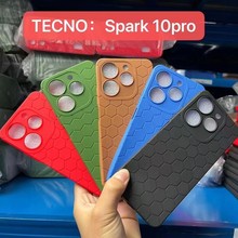 新款精孔1.5MM适用TECNO  SPARK10PRO足球纹漏标TPU手机壳保护套