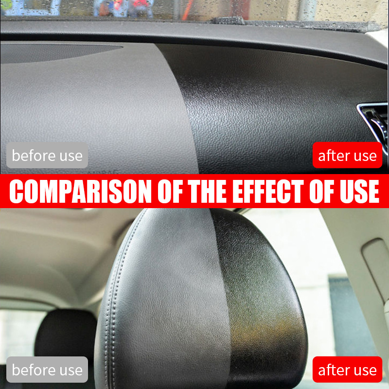 Asiento de cuero de coche mantenimiento líquido aceite interior renovación recubrimiento especial cera cuero mantenimiento completo Inglés versión transfronteriza