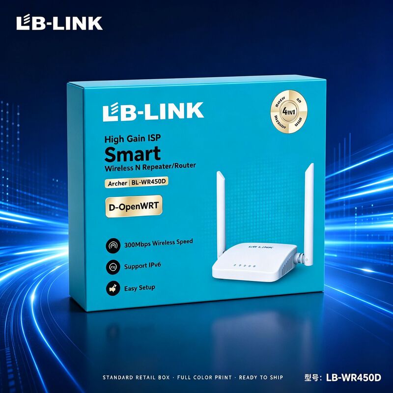 LBlink English Router WR450D v3.0 N300 Wireless Router openwrt LBlink English Router WR450D v3.0 N300 Wireless Router openwrt