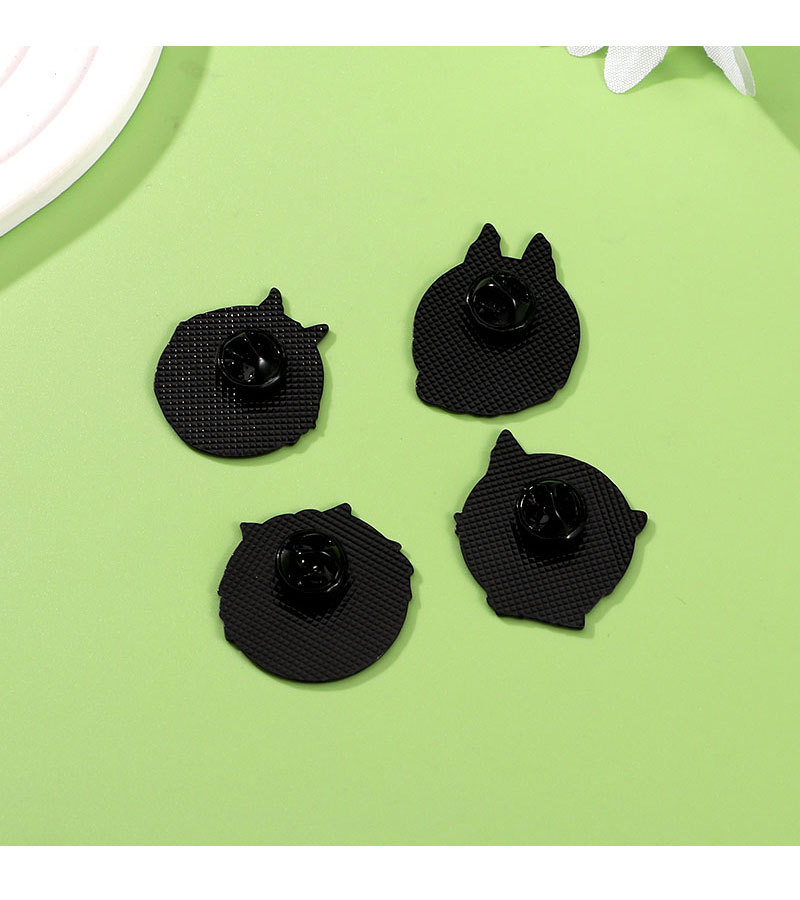 Enamel Design Cute Pin Husky Dog Zinc Alloy Enamel Unisex Brooches