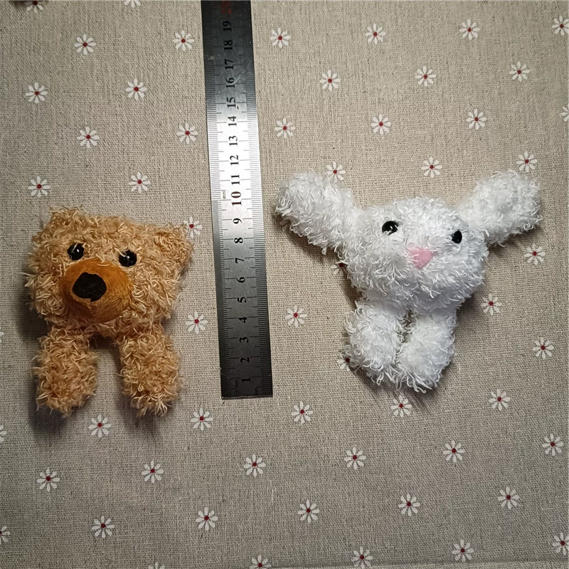 Плюшевая кукла коричневый 5 см украшение головы плюшевого мишки аксессуары для одежды подарок поставка в наличии оптом